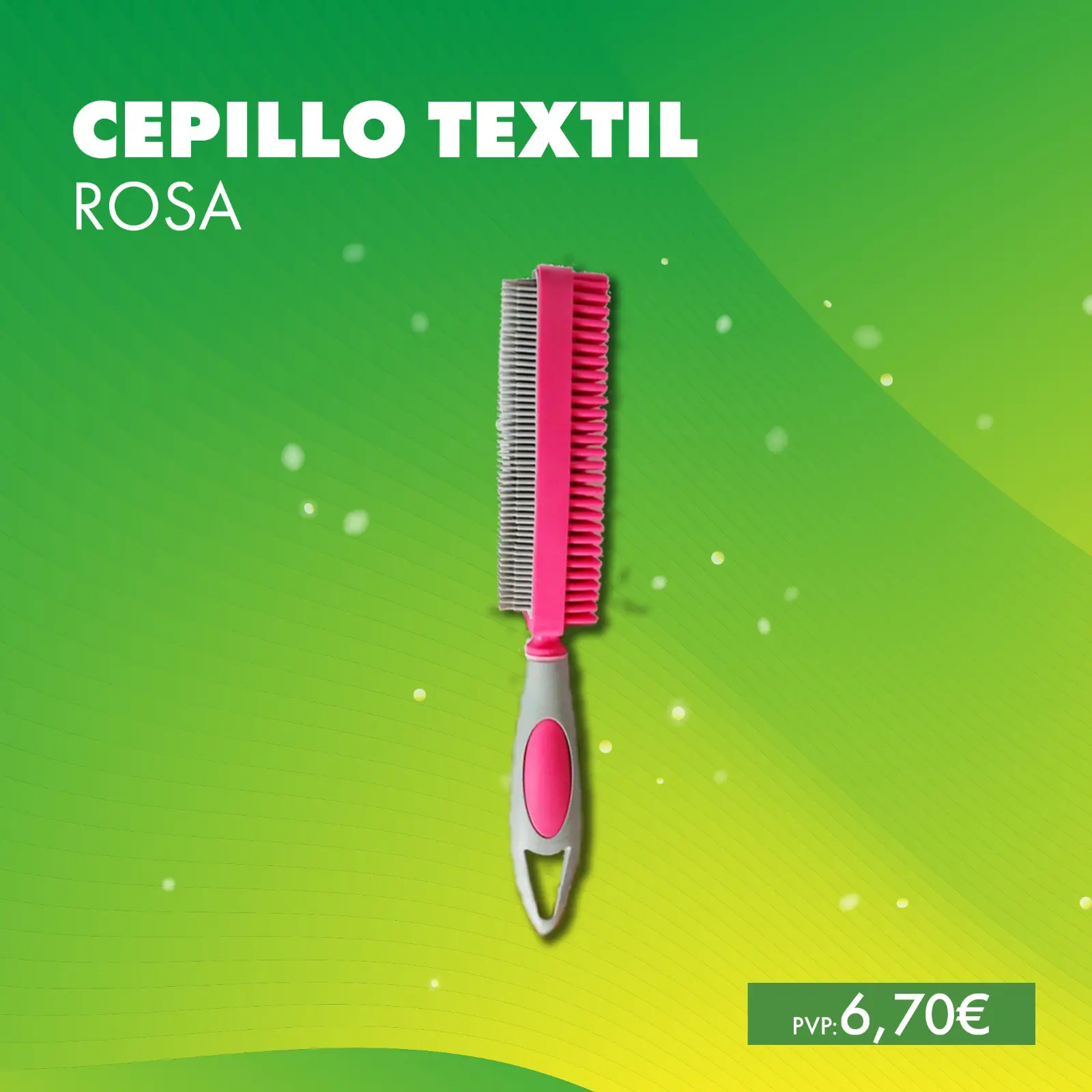 Cepillo textil