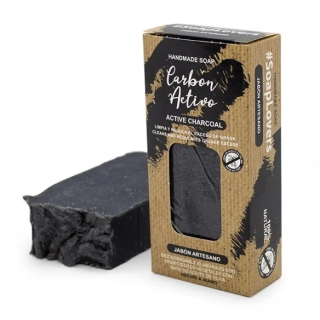 carbon activo jabon