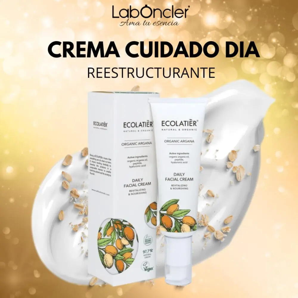 crema facial de dia revitalizante y nutritiva argan ecologico