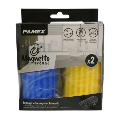 pamex esponja atrapapolvo humeda 2 u