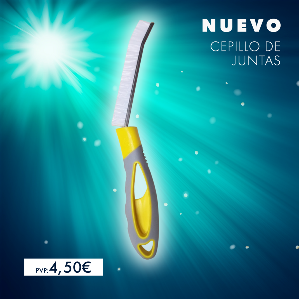 Cepillo para juntas AMARILLO