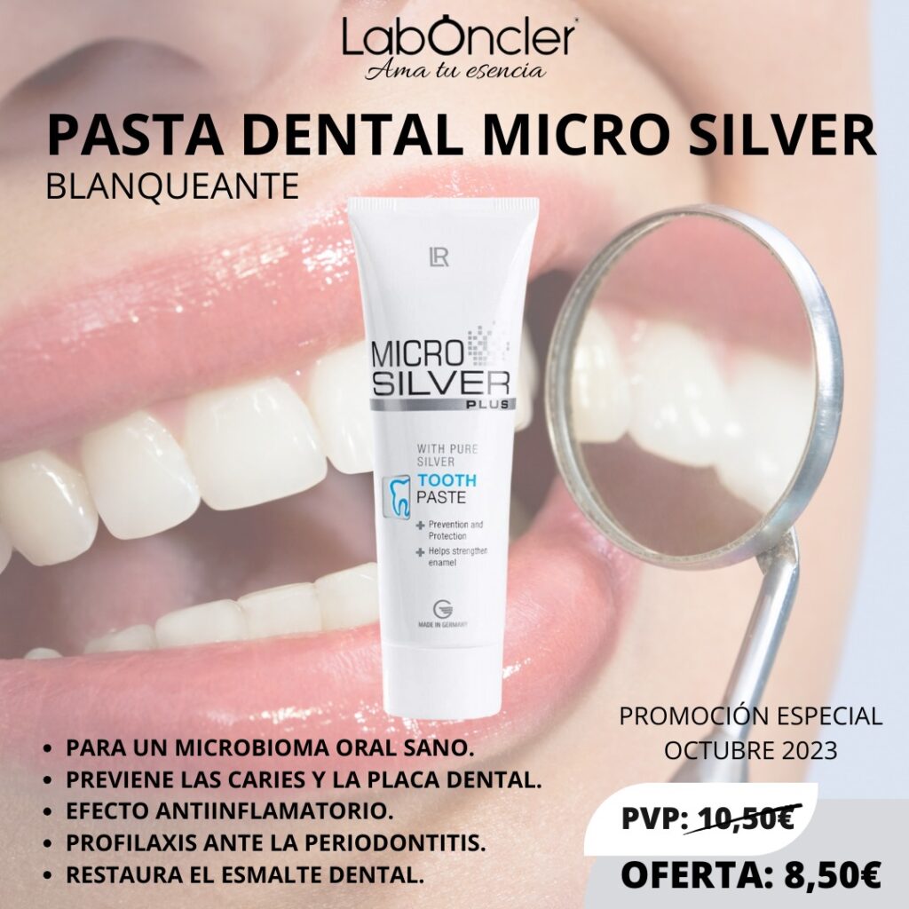 Pasta Dental Blanqueante Micro Silver