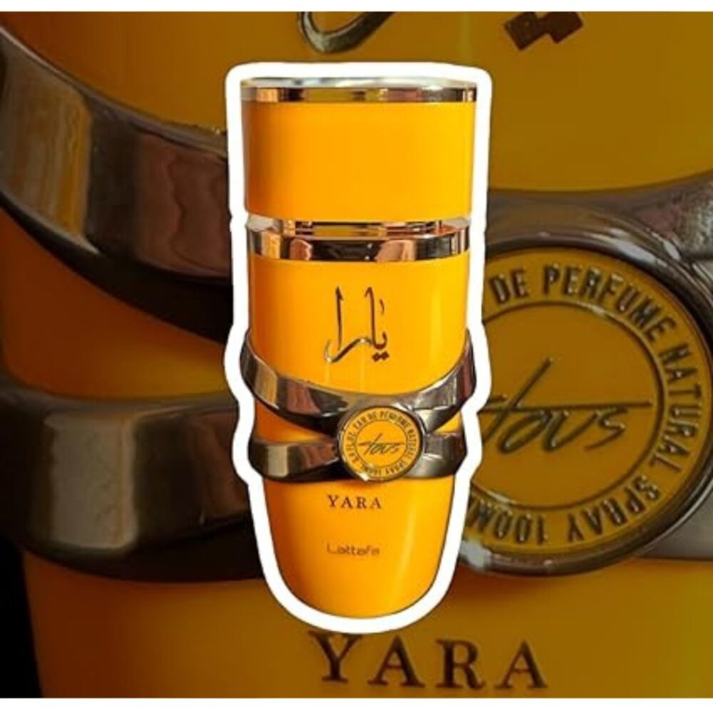 Yara Tous Lattafa Naranja Perfume Árabe Tropical Original 100 ML - Imagen 2