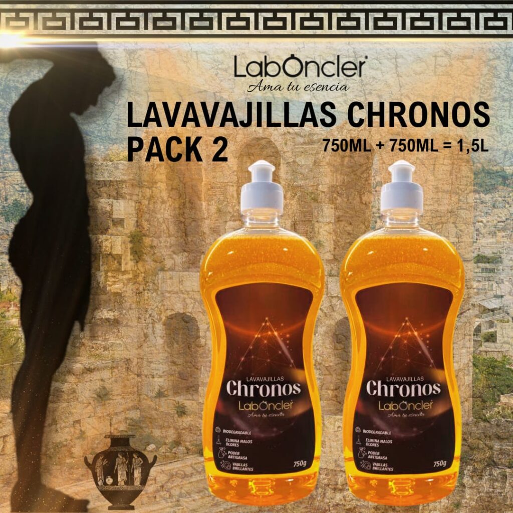 Lavavajillas manual CHRONOS PACK 2 UNIDADES