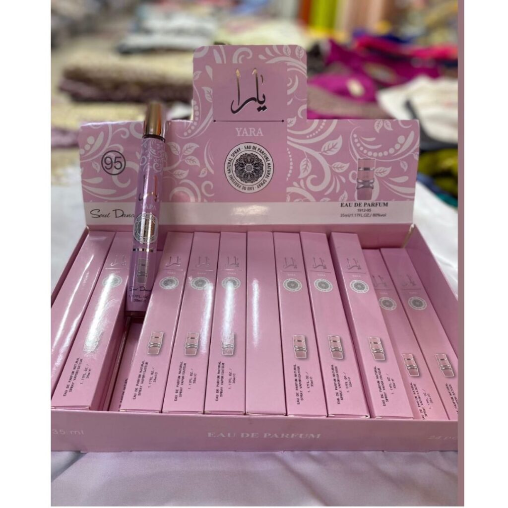 Mini perfumes spray imitacion yara