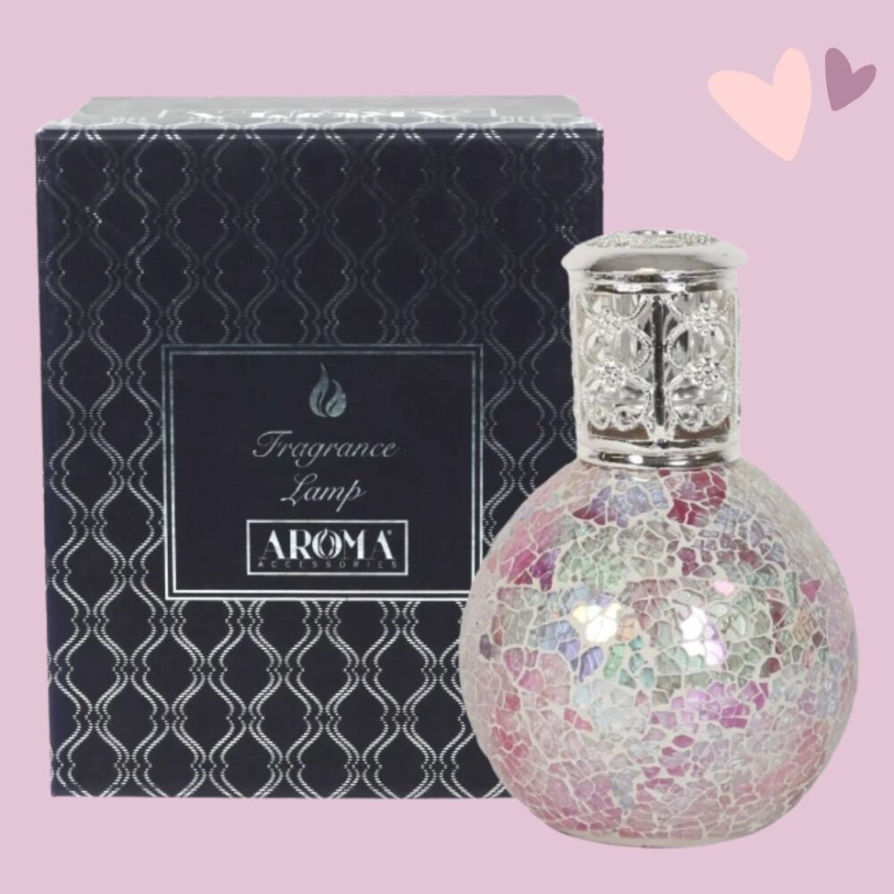 Lámpara catalítica Woodbridge Pink Lustre 500 ml +esencia de 200 ml