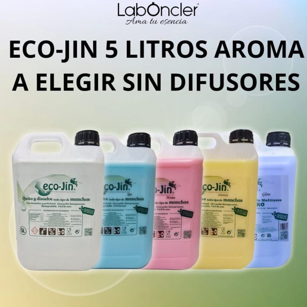 Eco-Jin 5 Litros Aroma a elegir SIN DIFUSOR
