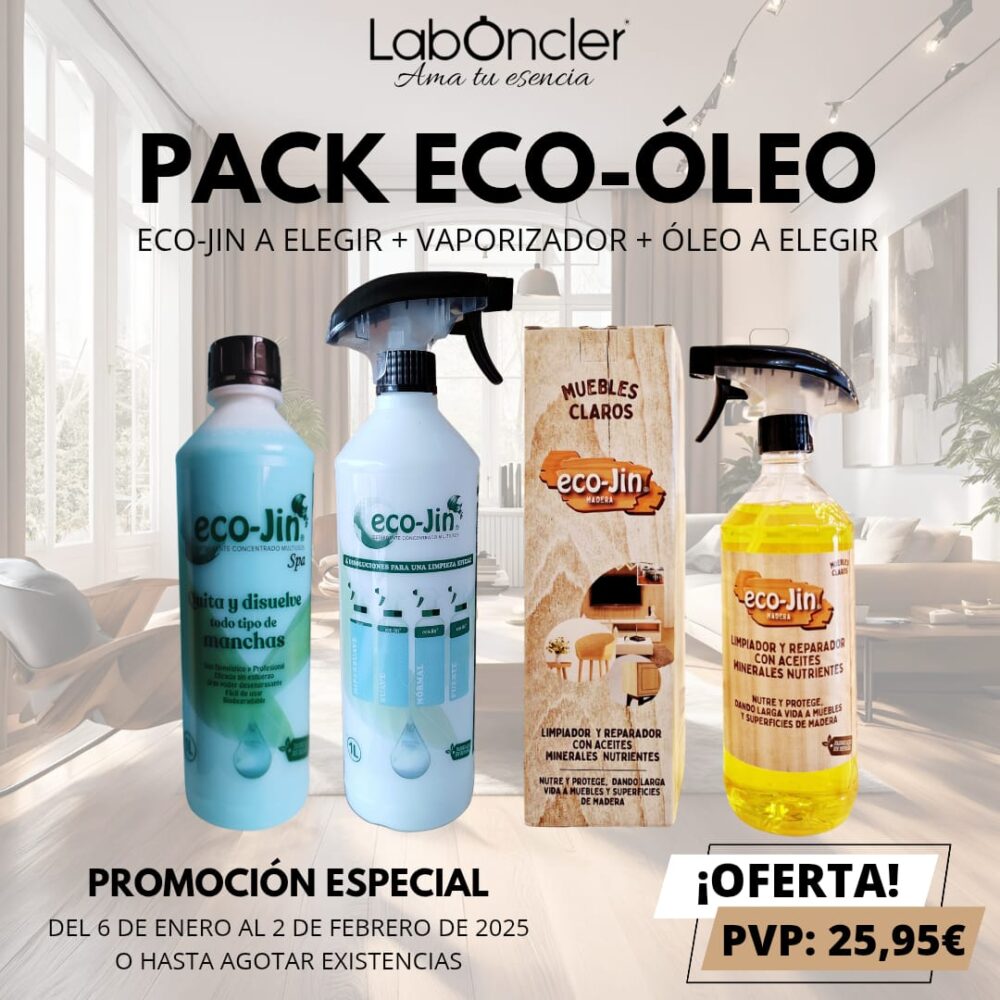 PACK ECO-ÓLEO (ECO-JIN+DIFUSOR+ÓLEO)