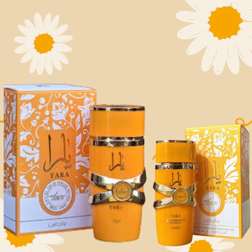 PERFUME YARA TOUS100 ML +YARA TOUS EN ACEITE 30 ML