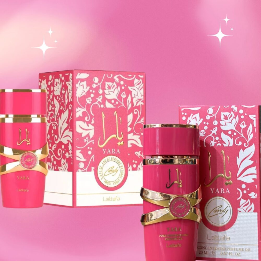 PERFUME YARA CANDY 100 ML +YARA CANDY EN ACEITE 30 ML