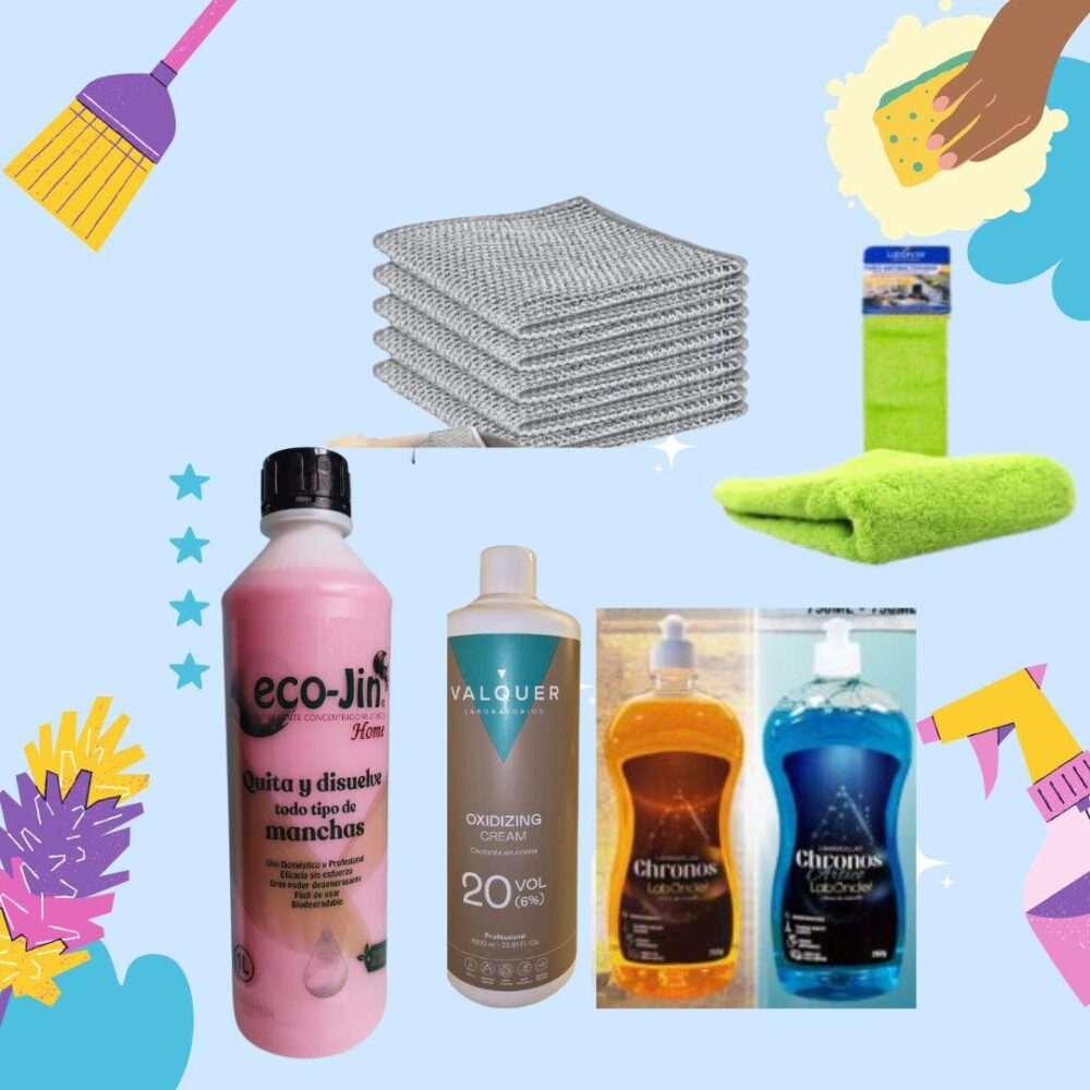 PACK 1 ECO-JIN AROMA A ELEJIR+1 OXIGENDA+1 CHRONOS A ELEJIR + 1 PAÑO DE COCINA + 1 TITANIU REGALO