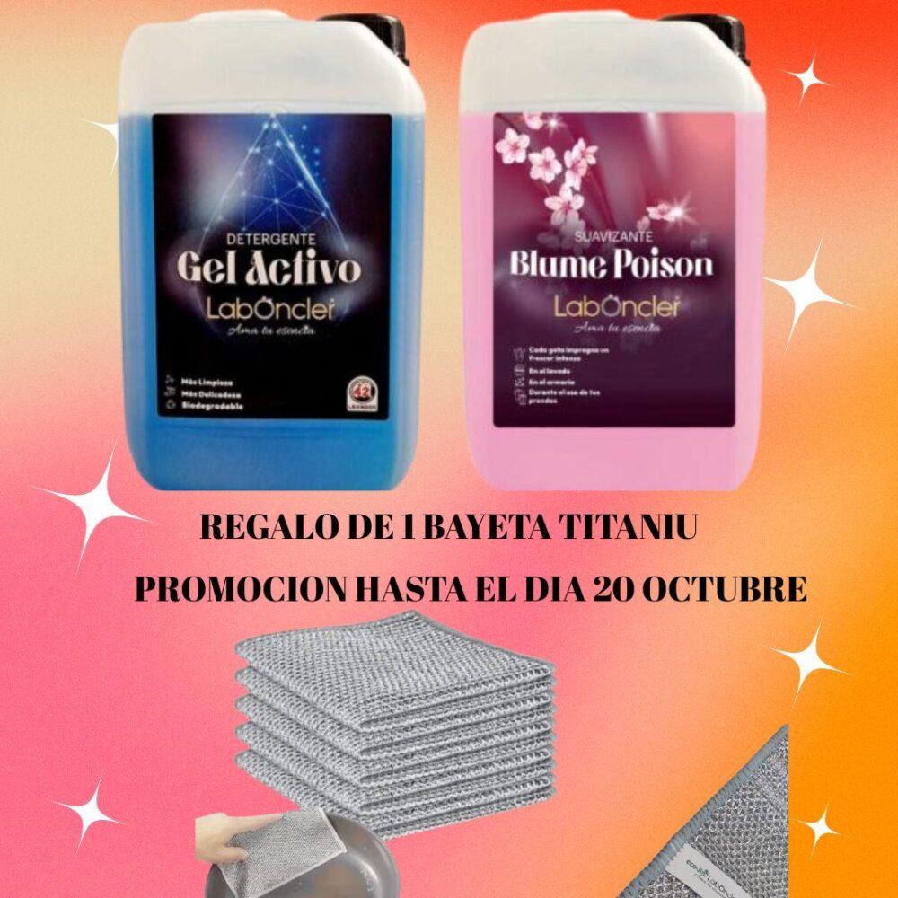 DUO DE LAVADO REGALO BAYETA TITANIU