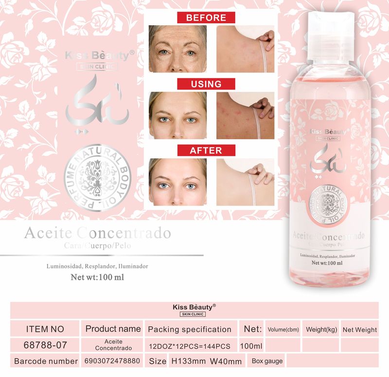 ACEITE CONCENTRADO CARA CUERPO PELO